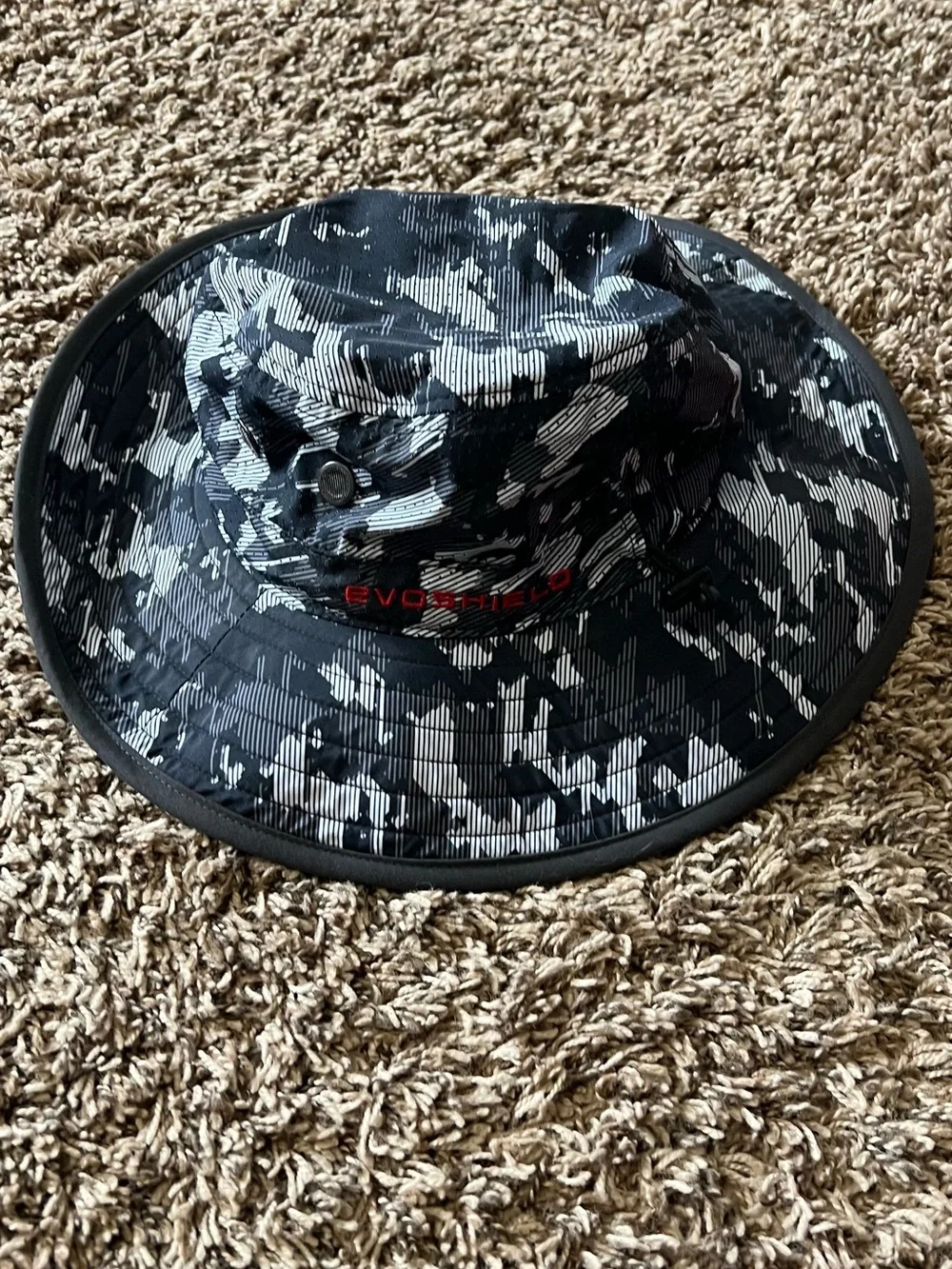 EvoShield Men’s Black & White Camo Sun Boonie Hat